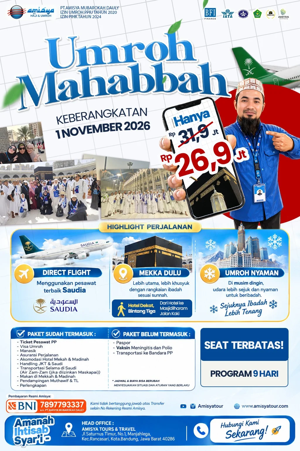 Poster Umroh Mahabbah
